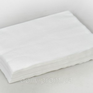 Servetten 20cm x 30cm gemaakt van spunlace non-woven absorberend materiaal in een verpakking, 40g/m2, 100 stuks, Panni Mlada