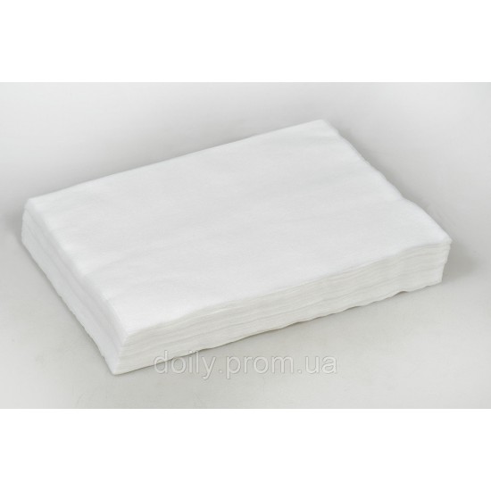 Servetten 20cm x 30cm gemaakt van spunlace non-woven absorberend materiaal in een verpakking, 40g/m2, 100 stuks, Panni Mlada-33845-Panni Mlada-TM Panni Mlada