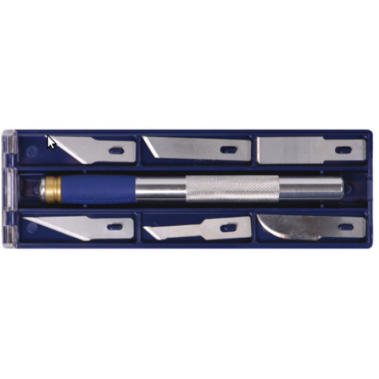 Modeling knives 6pcs + holder-tagore_580006-TAGORE-Airbrushes