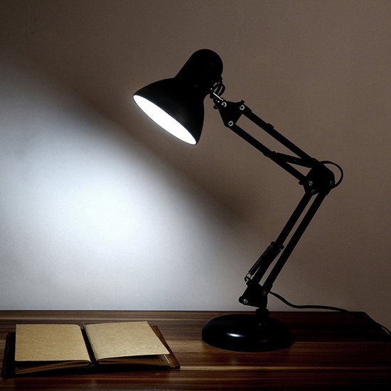Lámpara de mesa con soporte Lámpara de escritorio Negro-16894-Китай-Equipo eléctrico