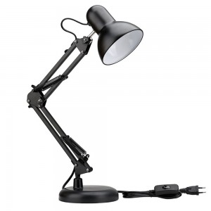 Настільна лампа на підставці Desk Lamp Чорна