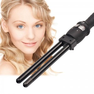  667 Double Curling Iron, Natural Waves, Locking Glove Included, Hair Styler