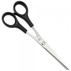 Ножницы STAINLESS STEEL с черными ручками 17 см. 