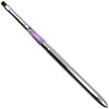Gel brush STRAIGHT with METAL handle №4-19148-China-Brushes, saws, bafs
