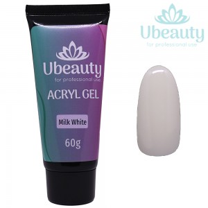 Akrylgel Yubeyuti Branco Leite Leite Branco, 60 ml