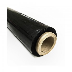 Stretch film BLACK 131 m Width 50 cm thickness 20 microns 1.2 kg net weight, SK15