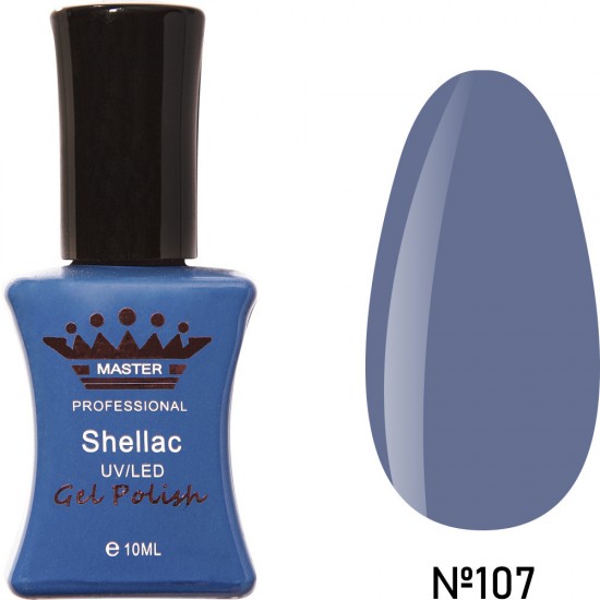 Gel Polish MASTER PROFESSIONAL soak-off 10ml No. 107, MAS100, 19557, Gel Lacquers,  Health and beauty. All for beauty salons,All for a manicure ,All for nails, buy with worldwide shipping