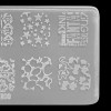 Sjabloon voor stempelen 6*12 cm kunststof DXE03 ,MAS025-17890-Ubeauty Decor-Stempeln