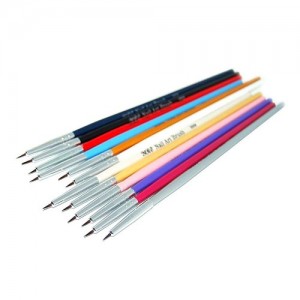  12pcs brush set for painting colored pen 000#