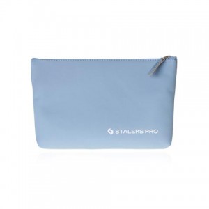 Cosmetic bag made of eco-leather STALEKS PRO (23, 5x16x3 cm)