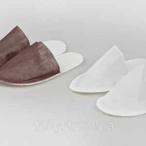 Disposable slippers Panni Mlada® for hotels, saunas and beauty salons (25 pairs / pack), r.40-44
