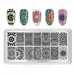 Stamping plate Born Pretty-L001