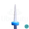 Snijder Keramiek nr. 27 vorm Naald met blauwe inkeping-2882-Китай-Tips voor manicure