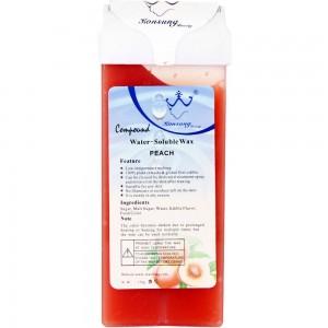  Cassette water-soluble wax 150 gr. PEACH