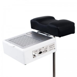 Pedicure footrest stand for Teri Turbo M with black pillow