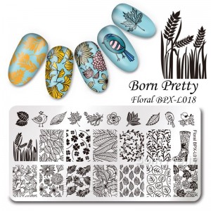 Пластина для стемпинга Born Pretty BPX-L018