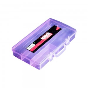 Box with additional cells for storing small parts 22*13 cm. 4 sections ,KOD-R563