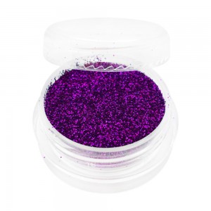  Glitter in a jar DARK PURPLE Full to the brim convenient for the master container Factory packed Particles 1/128 inch