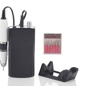 The device for manicure and pedicure on a battery BLACK US 801, 30 thousand revolutions, 18 w
