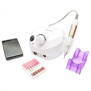  Frez do manicure i pedicure Nail Drill ZS-601, DM-202, Biały 35000 obr/min 35 W