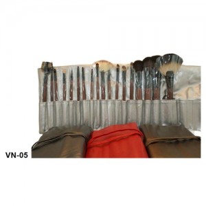  Set of makeup brushes 18 with ties VN-05