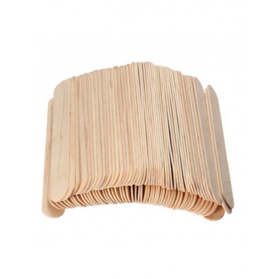 Breiter Holzspatel, groß, zum Enthaaren, zum Sugaring, 100 Stk-6743-Китай-Schönheit und Gesundheit. Alles für Schönheitssalons