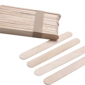  Spatule en bois pour épilation, 50 pcs