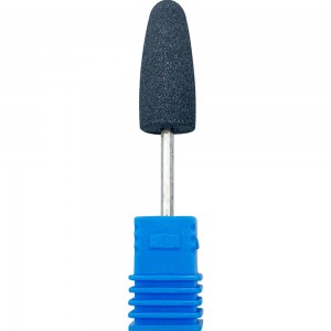 Silicone burr with abrasive coating on a blue base M4-Q