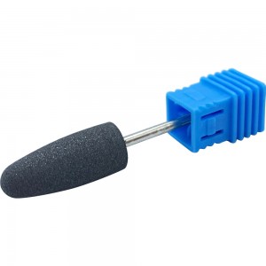 Silicone burr with abrasive coating on a blue base M4-Q