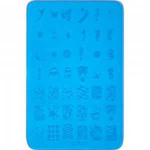  Estêncil para estampagem de plástico 9,5*14,5 cm XDE01 ,MAS035