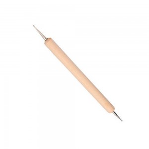Дотс двухсторонний с деревянной ручкой ,KOD059-D01507