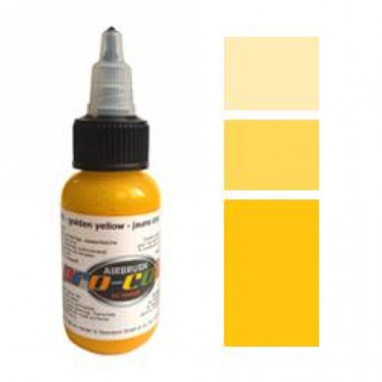 Pro-color 60003 opaque golden yellow, 30 ml-tagore_60003-TAGORE-Pro-color paints