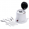 Sterilizer round with quartz beads, white, balls included, for cosmetology, dental offices, hairdressers, 18005, Sterilizers,  Health and beauty. All for beauty salons,All for a manicure ,  buy with worldwide shipping
