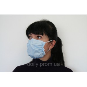 Vierschichtige kosmetische Gesichtsmaske Panni Mlada (50 Stück/Packung) Farbe: blau, schwarz