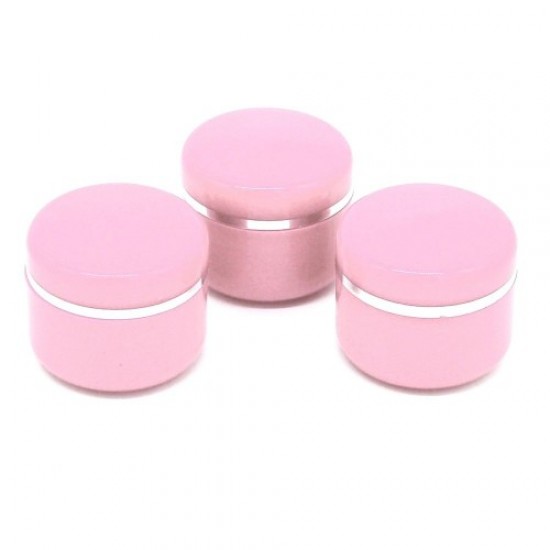 Jar light pink 5gr, 57492, Containers, shelves, stands,  Health and beauty. All for beauty salons,Furniture ,Stands and organizers, buy with worldwide shipping