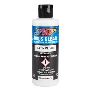 Createx UVLS Satin Clear 4051 verniz acetinado, 60 ml