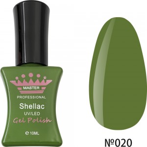  Gel polish MASTER PROFESSIONAL soak-off 10ml ?020 ,MAS100