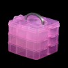 A small plastic box-transformer. Color random, KOD-KKB11, 18971, Containers,  Health and beauty. All for beauty salons,All for a manicure ,All for nails, buy with worldwide shipping