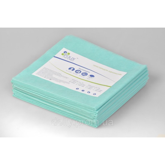 Sheets 0. 6x2 m Polix PRO MED with spunbond 25g / m2 (50 PCs / pack.), 33657, TM Polix PRO&MED,  Health and beauty. All for beauty salons,All for a manicure ,Supplies, buy with worldwide shipping