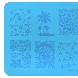  Metal stencil for stamping 6*12 cm XY-BEAUTY 21 ,MAS025