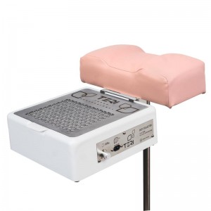 Pedicure footrest footrest Teri Turbo M with creamy cushion