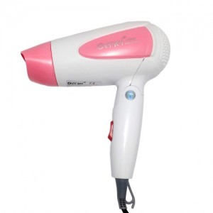 Secador de pelo 1756 1200W gemei gm 1756 secador de pelo plegable secador de pelo peinado 2 ajustes de temperatura 3 velocidades de viaje