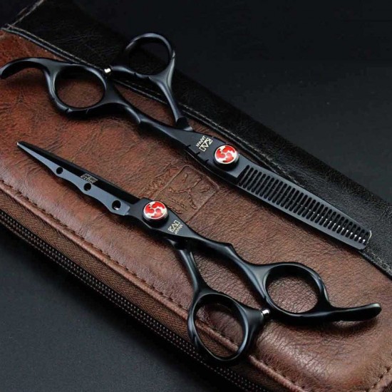 KASHO 5.5' (Japão) conjunto de tesouras de cabeleireiro profissional, 1808, tudo para cabeleireiros, beleza e saúde. Tudo para salões de beleza, tudo para cabeleireiros, comprar na Ucrânia