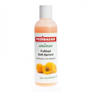 Fruit bath with apricot extract 200 ml. Wellness Fussbad Soft Apricot