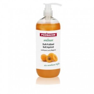 Fruitbad met abrikozenextract 1000 ml. Wellness Fussbad Zachte Abrikoos