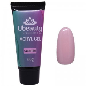  Akrilgel UBEAUTY, Rose Sakura / Rose (sakura). Tube 60 ml