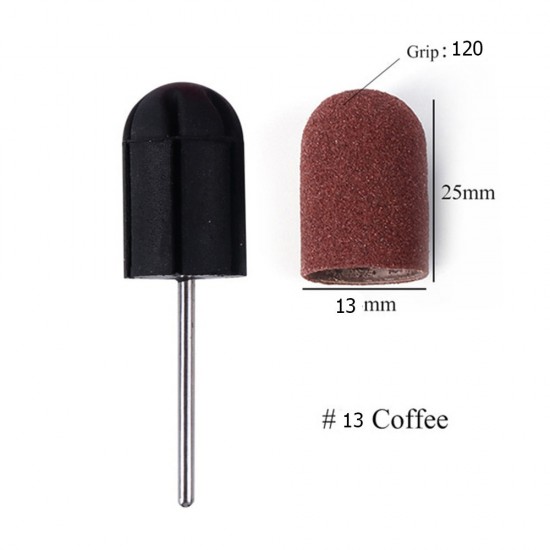 Gummidüse für Kappen mit einem Durchmesser von 13 mm-17534-Юж. Корея-Tips voor manicure
