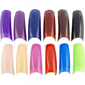  Price for 12 sachets. Sheet with MULTI-COLORED false nails Knail KP-801 ,