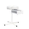 Set of portable dust collector Teri Turbo M and white footrest stand for pedicure, 952734459, Manicure hoods,  Health and beauty. All for beauty salons,All for a manicure ,Manicure hoods, buy with worldwide shipping