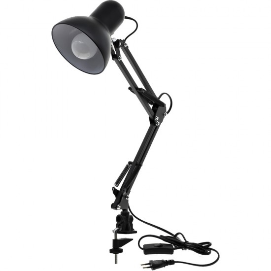 Table lamp on a clamp to the table, with a clamp Desk Lamp Black, 16895, Table lamp for master,  Health and beauty. All for beauty salons,All for a manicure ,All for nails, buy with worldwide shipping